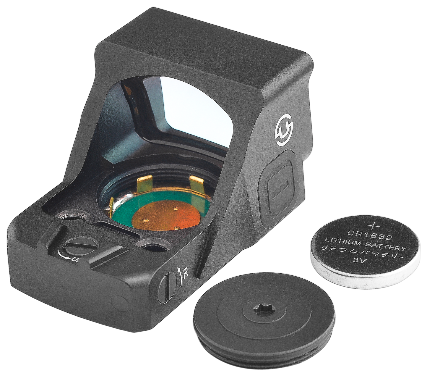 ZULISY Z1-R 4 MOA Micro Red Dot Sight, for RMS RMSc 407K Footprint Compact Pistol Mount, Shake Awake 1x22mm Mini Open Reflex Sight, 1 cliek 1 MOA