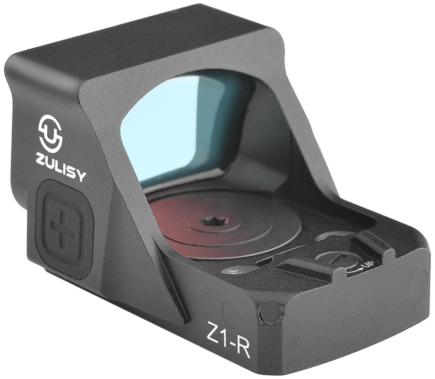 ZULISY Z1-R 4 MOA Micro Red Dot Sight, for RMS RMSc 407K Footprint Compact Pistol Mount, Shake Awake 1x22mm Mini Open Reflex Sight, 1 cliek 1 MOA