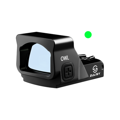 Zulisy OWL Full Size Green Dot Reflex Sight  for Viper Psa Dagger Doctor Footprint Pistol/Adapter Plate